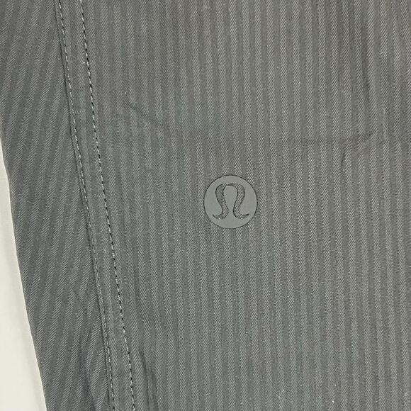 Lululemon Beyond the Studio Jogger Women's 8 Graphite Stripe Lightweight Ruched - Picture 9 of 10